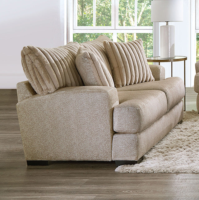 Loughlin Loveseat Brown
