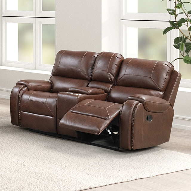Tepic Loveseat Brown