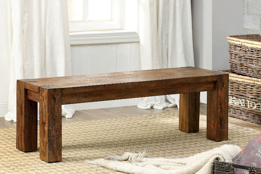 FRONTIER Dark Oak Bench image