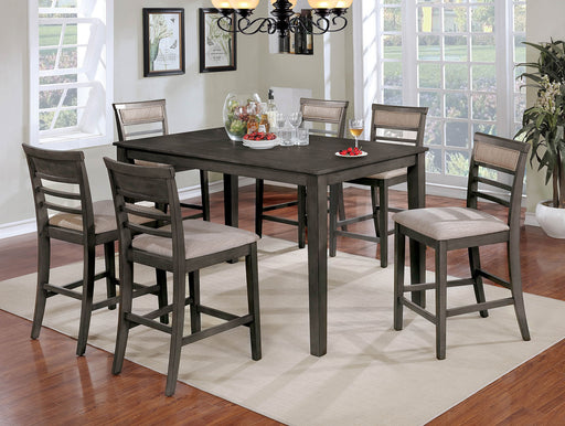 Fafnir Weathered Gray/Beige 7 Pc. Counter Ht. Table Set image