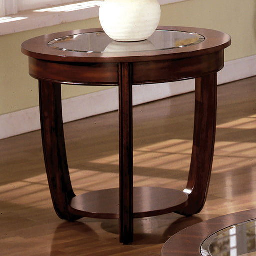 Crystal Falls Dark Cherry End Table image