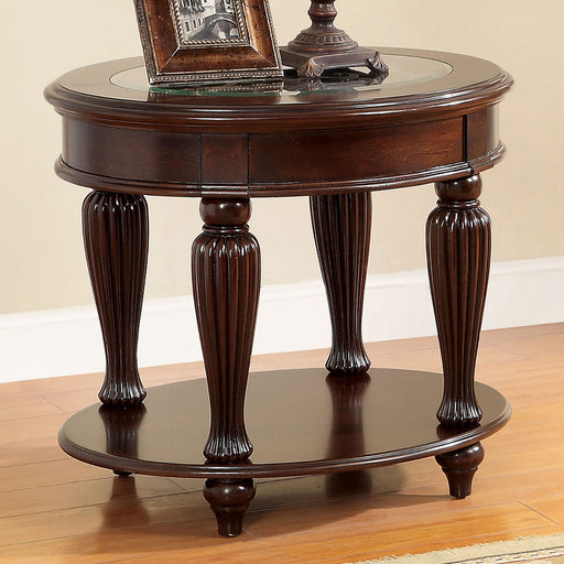 Centinel Dark Cherry End Table image