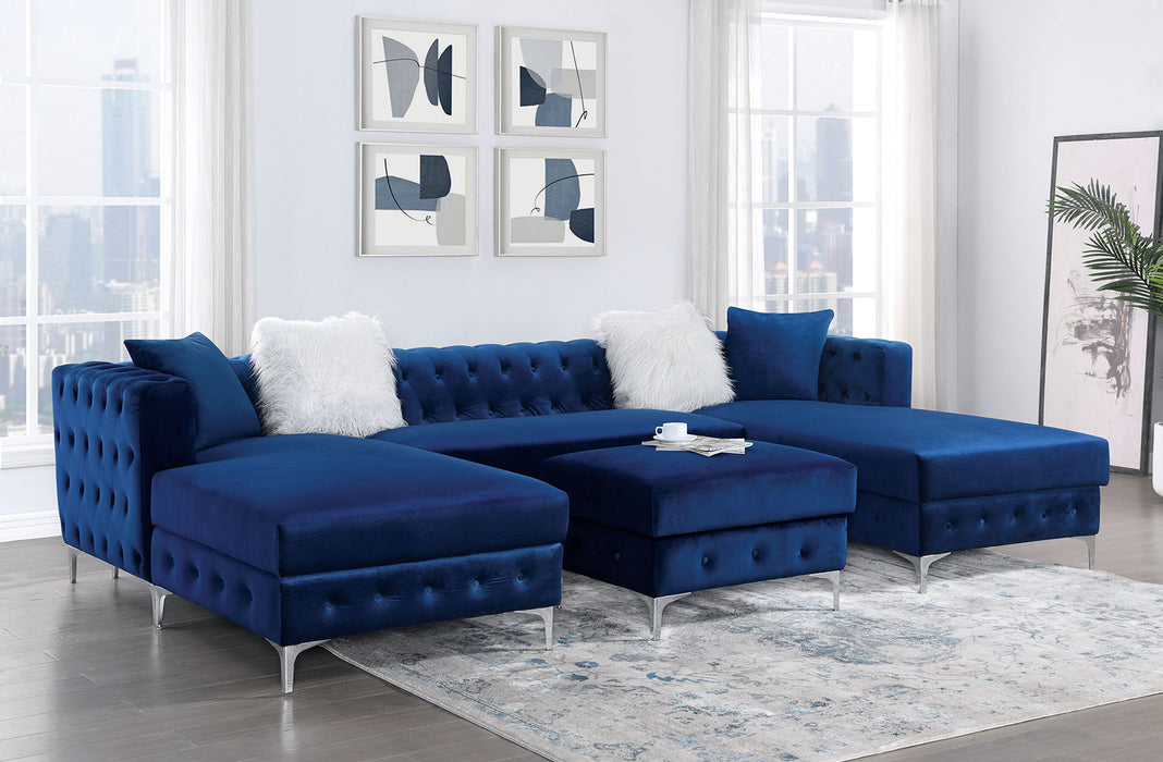 CIABATTONI Sectional, Navy image