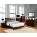 Enrico I Brown Cherry 4 Pc. Queen Bedroom Set image