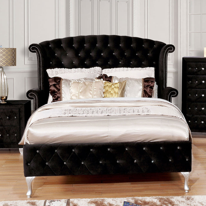 Alzire Black Cal.King Bed image