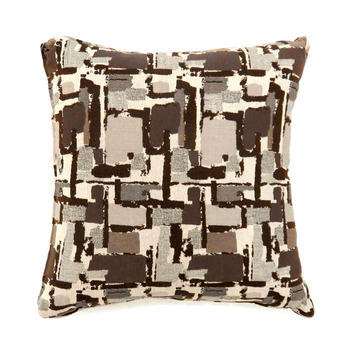 Concrit Brown 18" X 18" Pillow, Brown (2/CTN) image