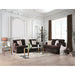 Brynlee Chocolate Sofa + Love Seat (*Pillows Sold Separately) image